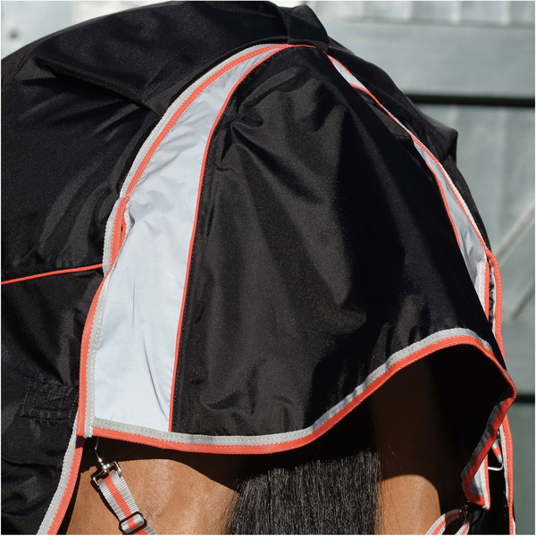Weatherbeeta Comfitec Premier & Therapy - Tec Medium Detach - A - Neck Turnout Rug - Black